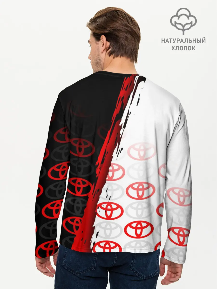 Мужской лонгслив базовый / TOYOTA SPORT / GRUNGE / ГРАНЖ (P007_P004ooo3035957, P004ooo3035957)