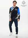 Мужской лонгслив базовый / TOYOTA SPORT / ЛИНИИ / LINES (P007_P004ooo3035979, P004ooo3035979)