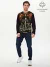 Мужской лонгслив базовый / ВЕДЬМАК И МОНСТР (P007_P004ooo3034939, P004ooo3034939)