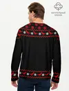 Мужской лонгслив базовый / Новогодний пивозавр (P007_P004ooo3036235, P004ooo3036235)
