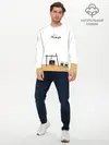 Мужской лонгслив базовый / ПАЙМОН И ХИЛИЧУРЛЫ (P007_P004ooo3037367, P004ooo3037367)