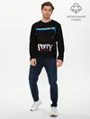 Мужской лонгслив базовый / Poppy Playtime | Huggy Wuggy (P007_P004ooo3037321, P004ooo3037321)