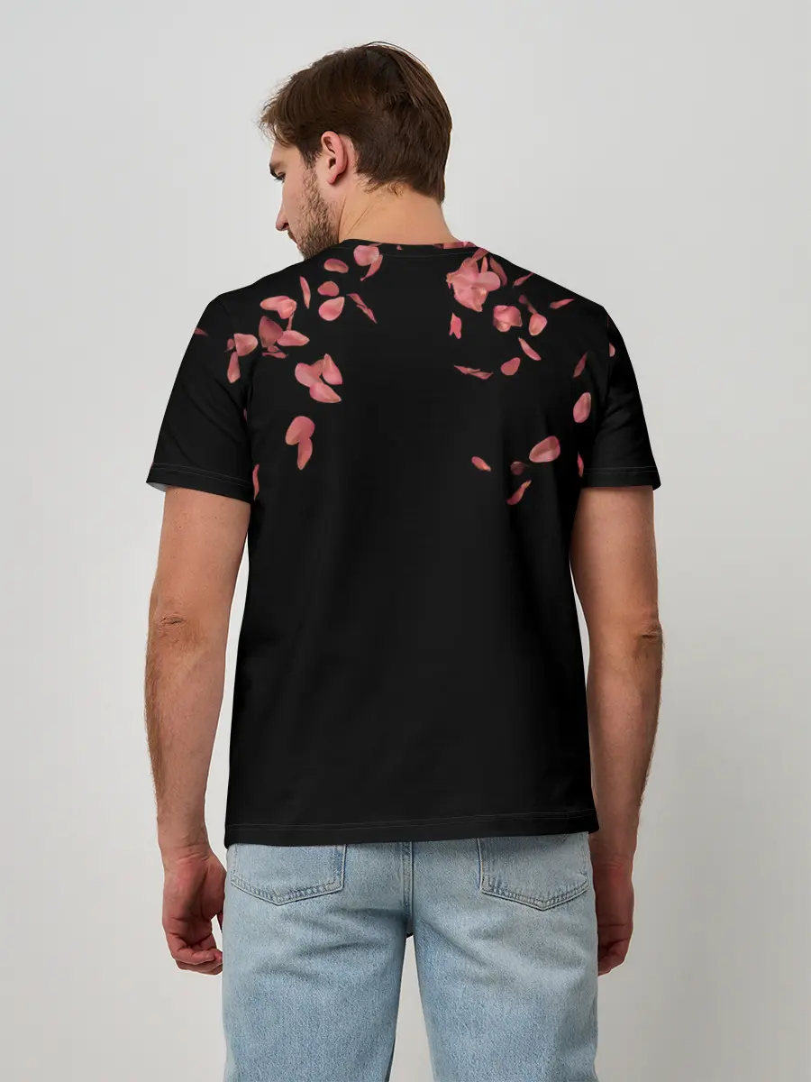 Мужская базовая футболка / Незуко