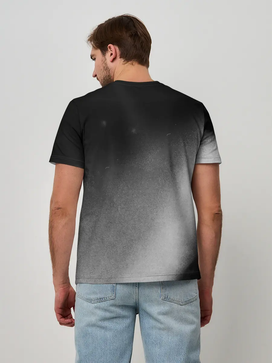 Мужская базовая футболка / Welcome to the Blackout - David Bowie