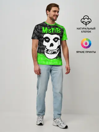Мужская базовая футболка / MISFITS [3]