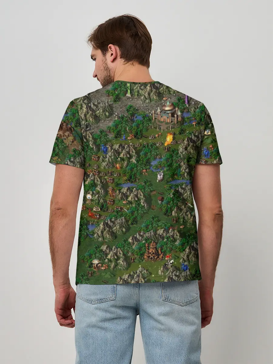 Мужская базовая футболка / heroes of might and magic