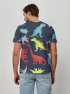 Мужская базовая футболка / Динозавры