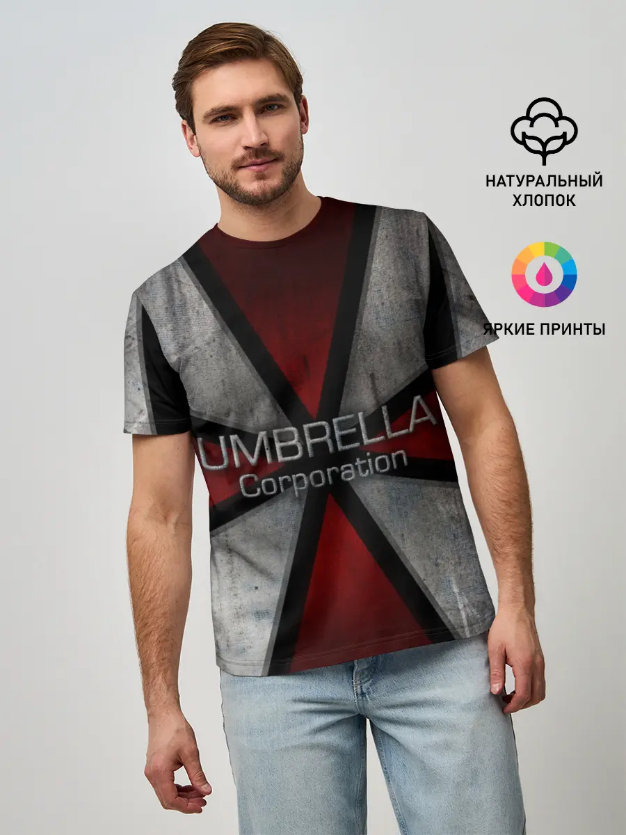 Мужская базовая футболка / Umbrella corps