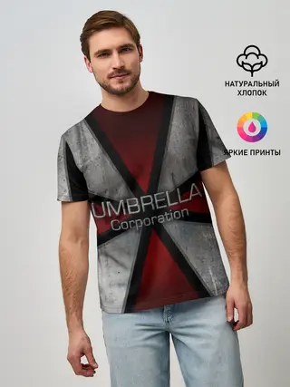Мужская базовая футболка / Umbrella corps