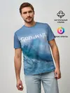 Мужская базовая футболка / God of WAR