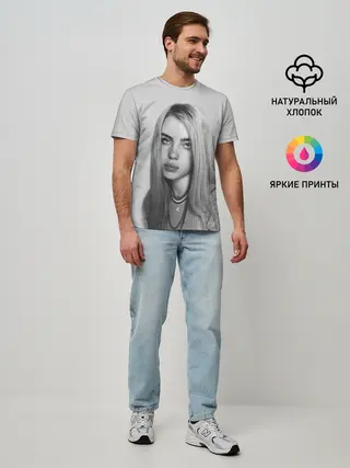 Мужская базовая футболка / BILLIE EILISH