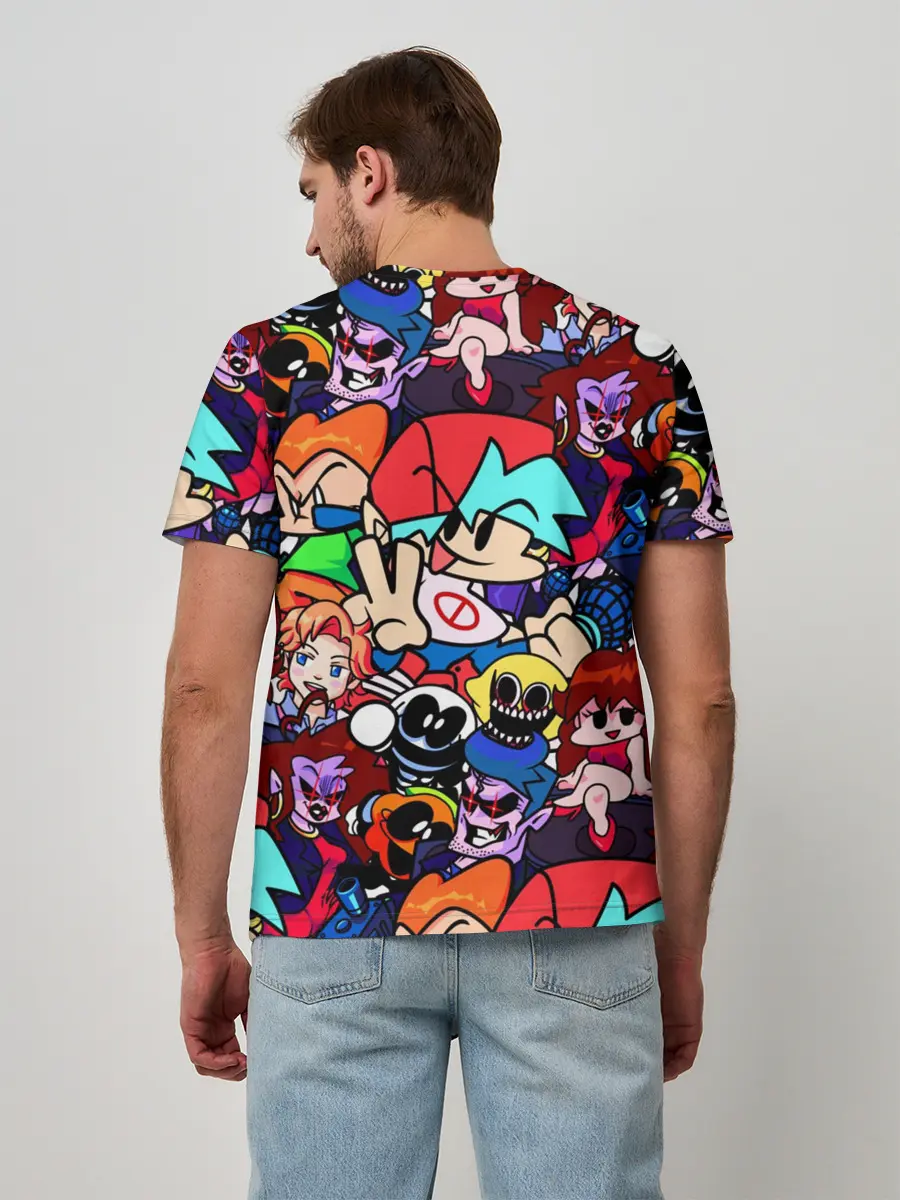 Мужская базовая футболка / Friday Night Funkin