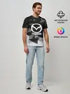 Мужская базовая футболка / Mazda sport geometry