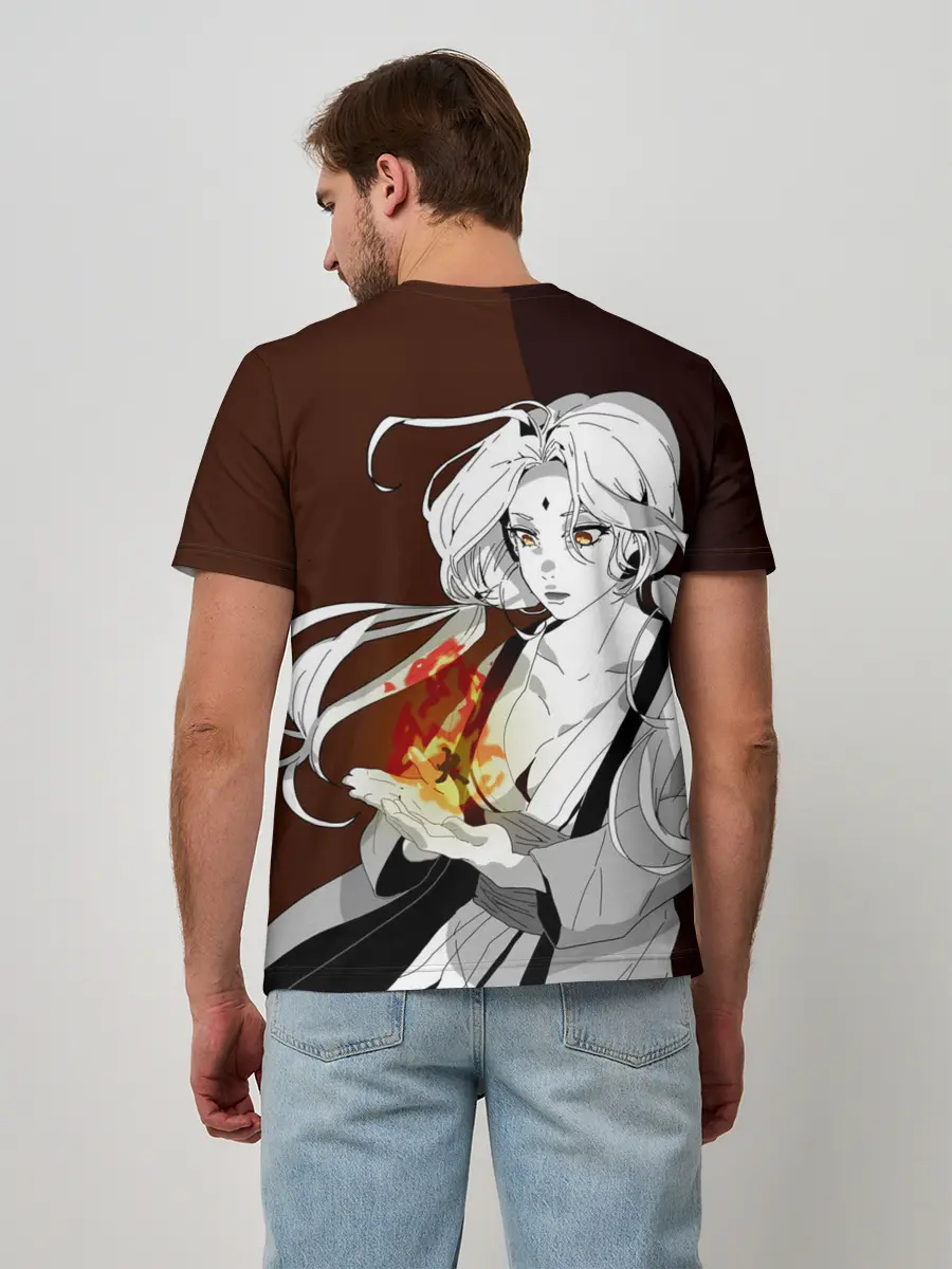 Мужская базовая футболка / Цунаде