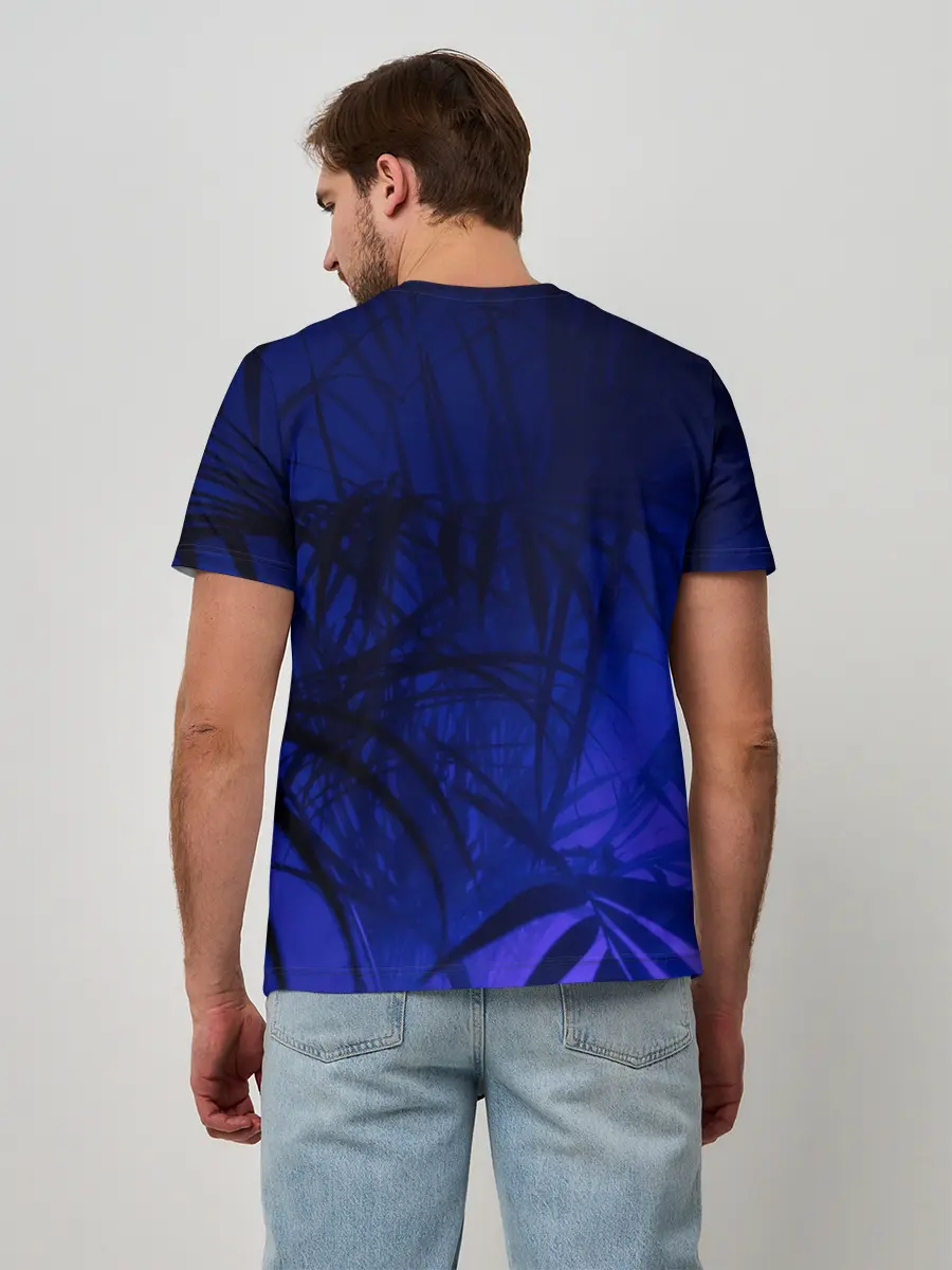 Мужская базовая футболка / Тихие джунгли