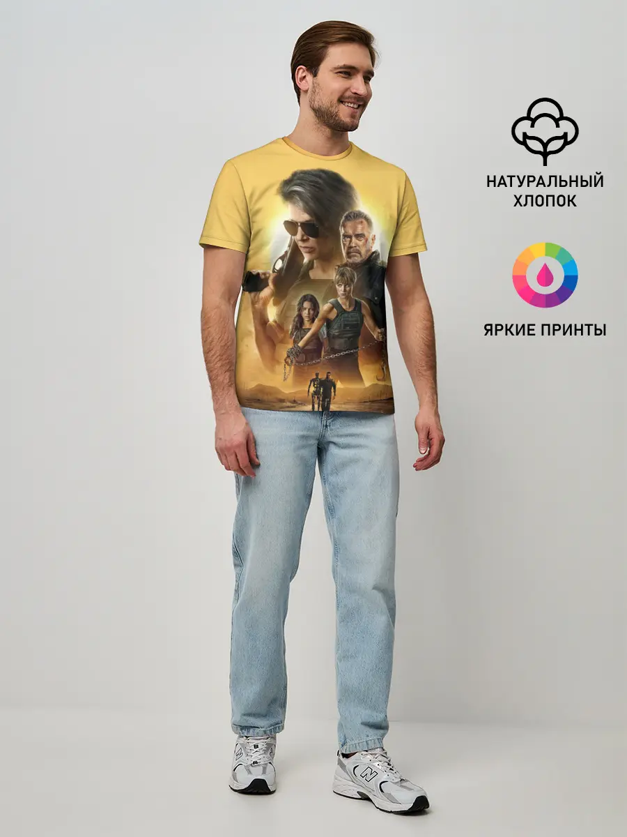 Мужская базовая футболка / Terminator: Dark Fate