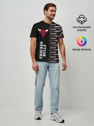 Мужская базовая футболка / CHICAGO BULLS [7]