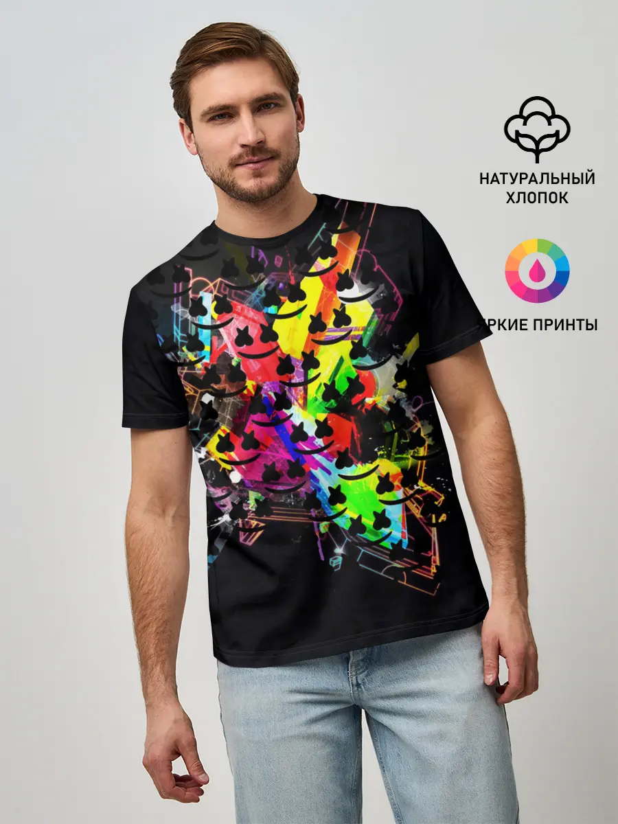 Мужская базовая футболка / MARSMELLO