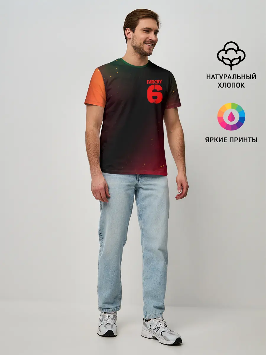 Мужская базовая футболка / FAR CRY 6 / ФАР КРАЙ 6