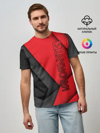 Мужская базовая футболка / Valorant