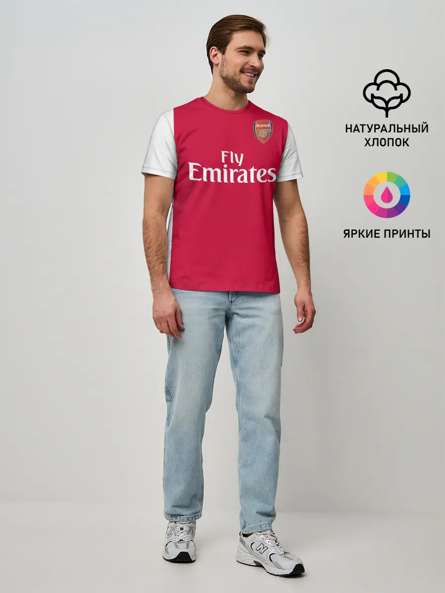 Мужская базовая футболка / Arsenal home 19-20