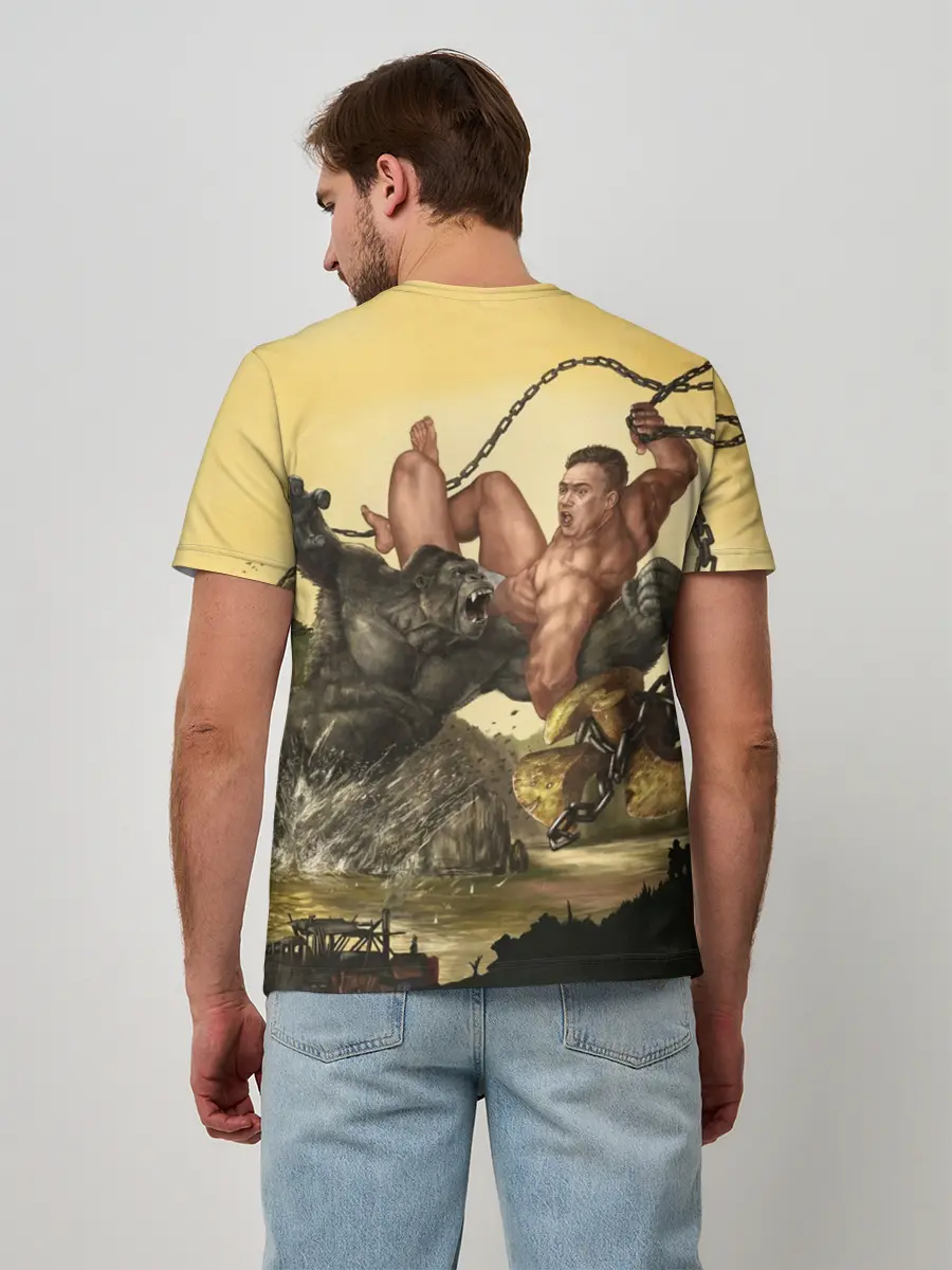 Мужская базовая футболка / Aniki Fight Art