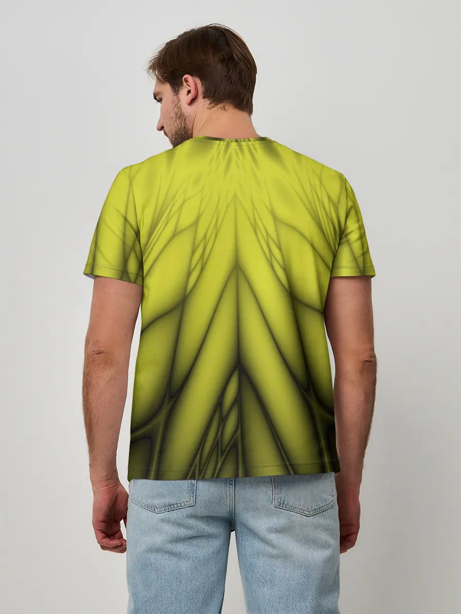 Мужская базовая футболка / Абстракция 535