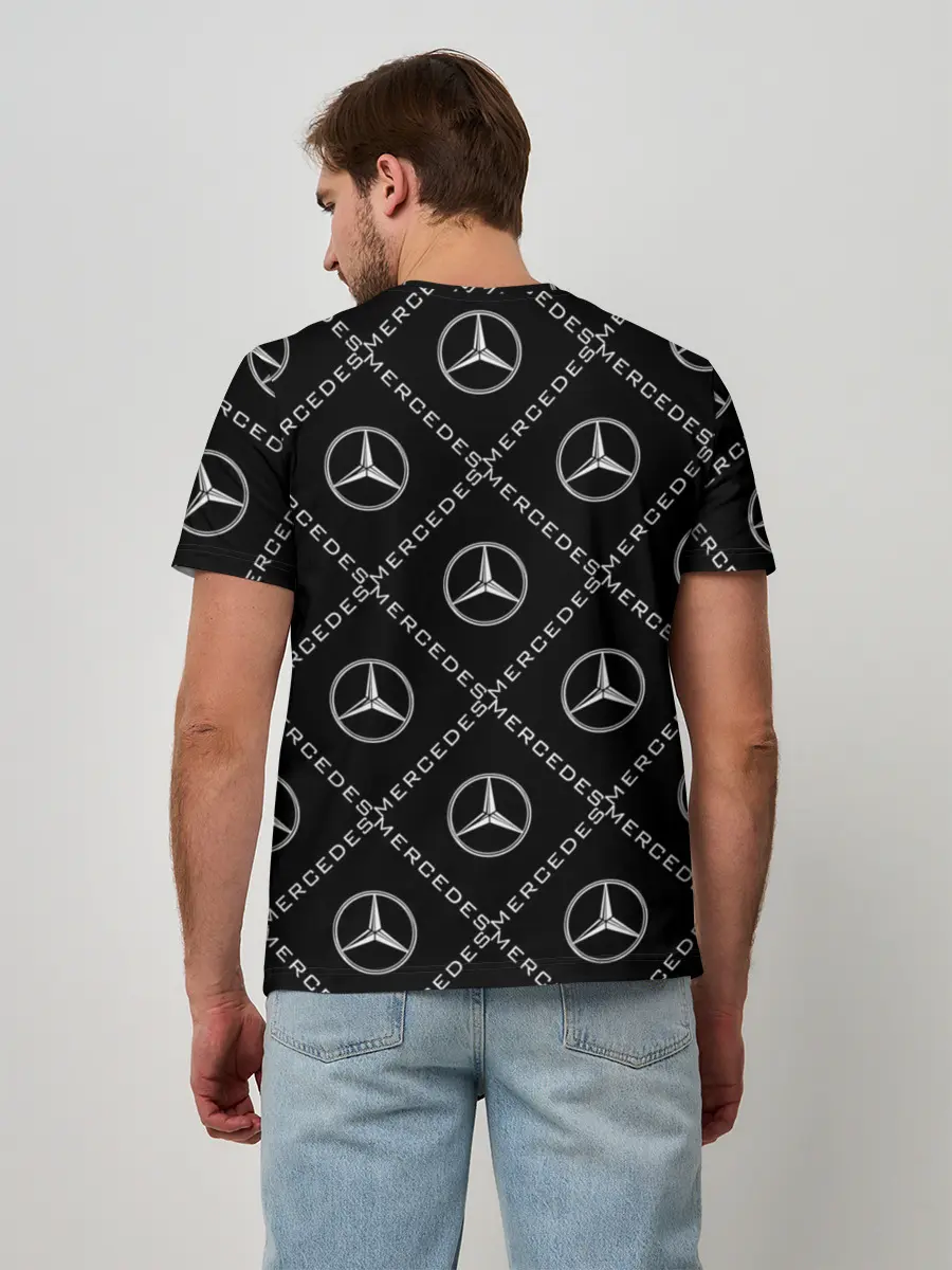 Мужская базовая футболка / MERCEDES