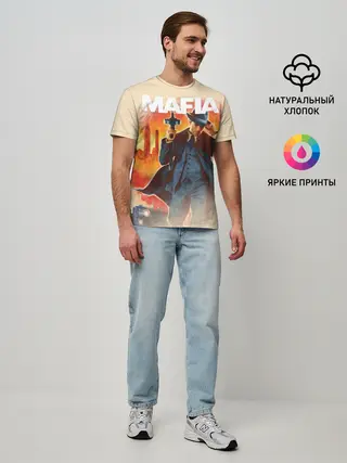 Мужская базовая футболка / Mafia