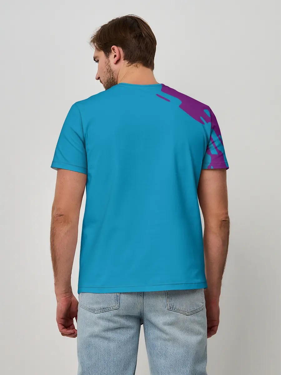 Мужская базовая футболка / Гинтоки кот