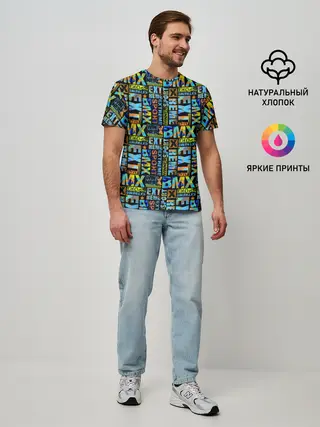 Мужская базовая футболка / BMX - Велоспорт