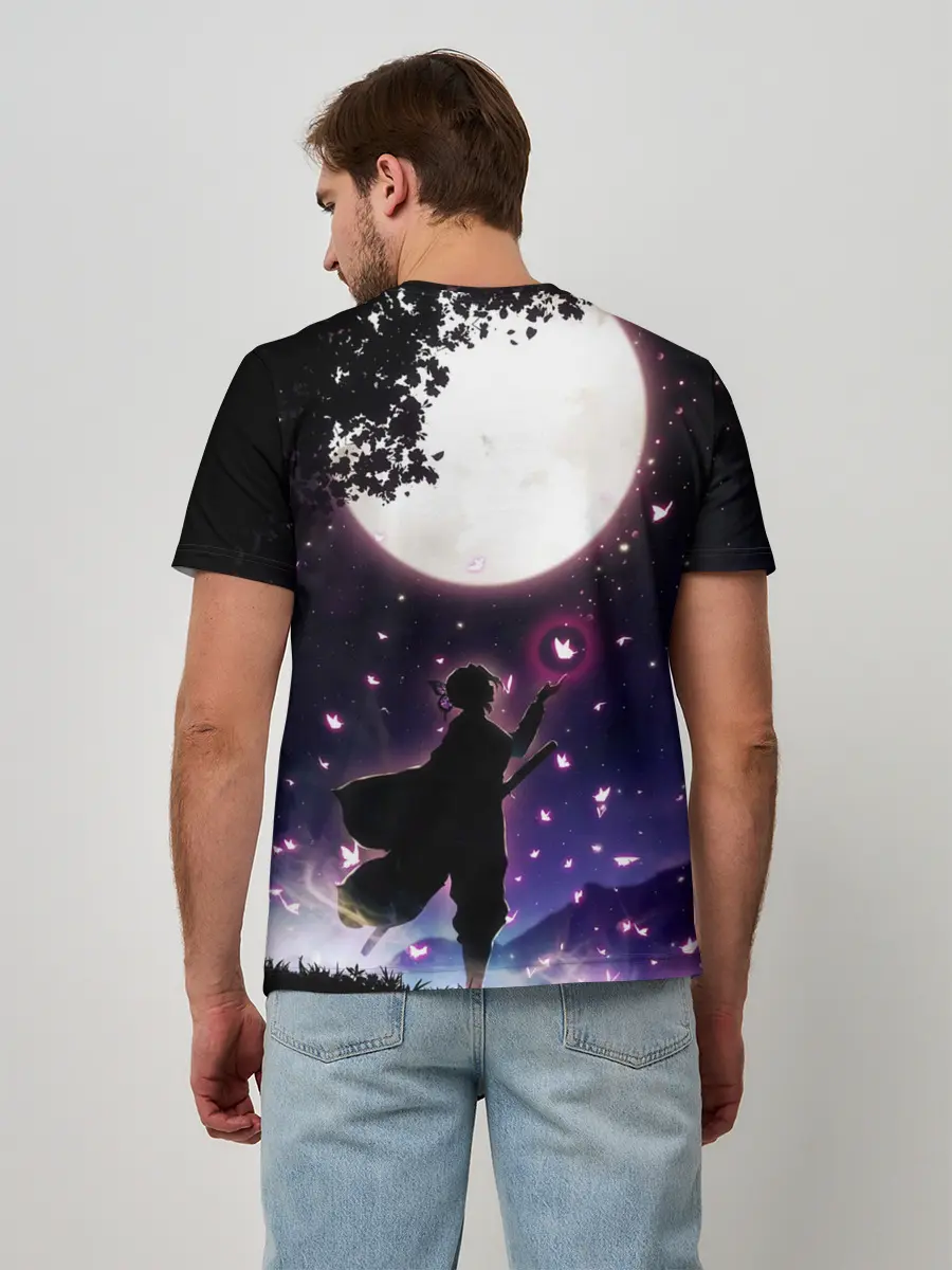 Мужская базовая футболка / Шинобу Кочо Клинок демонов