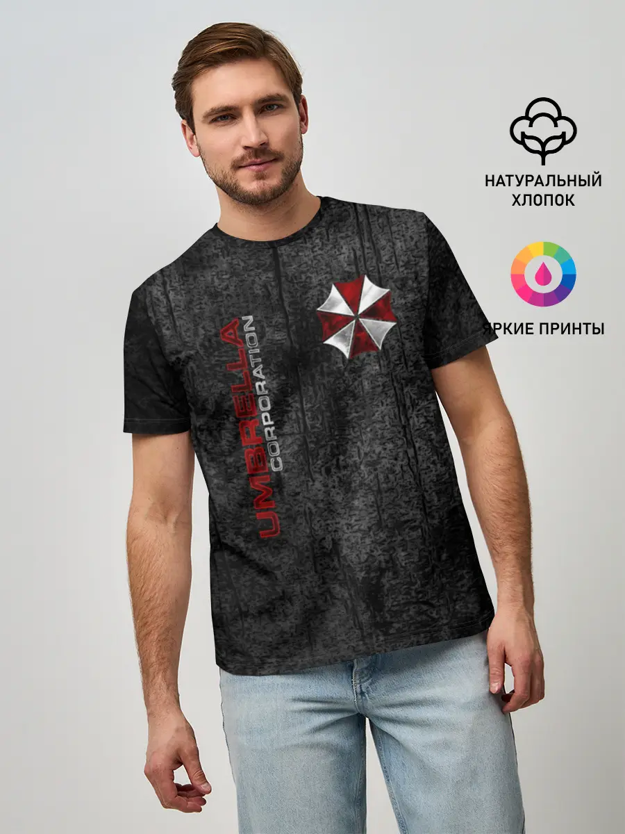 Мужская базовая футболка / Umbrella corporation
