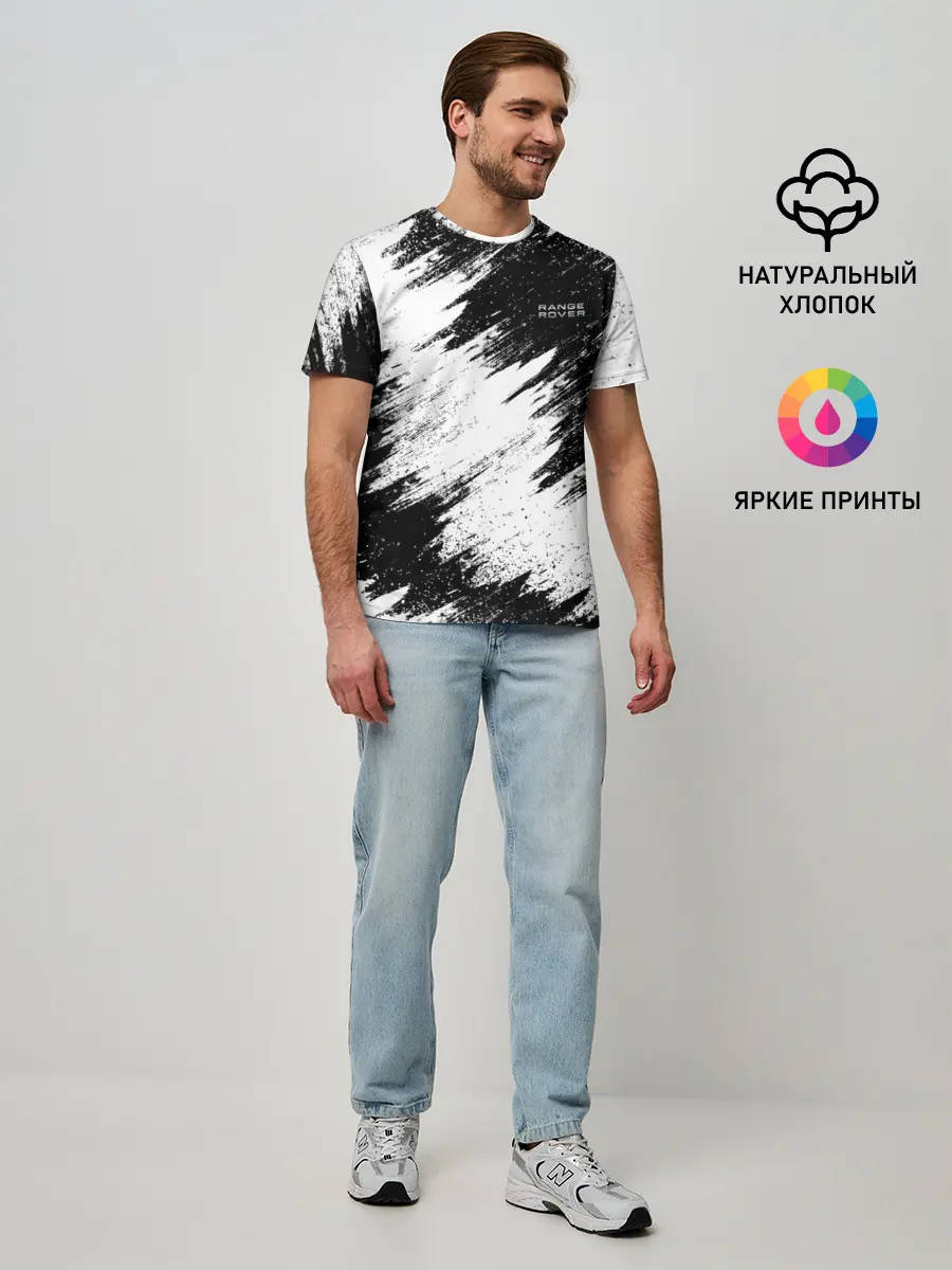 Мужская базовая футболка / Range Rover