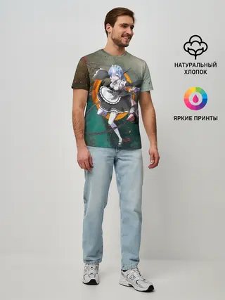 Мужская базовая футболка / Rem