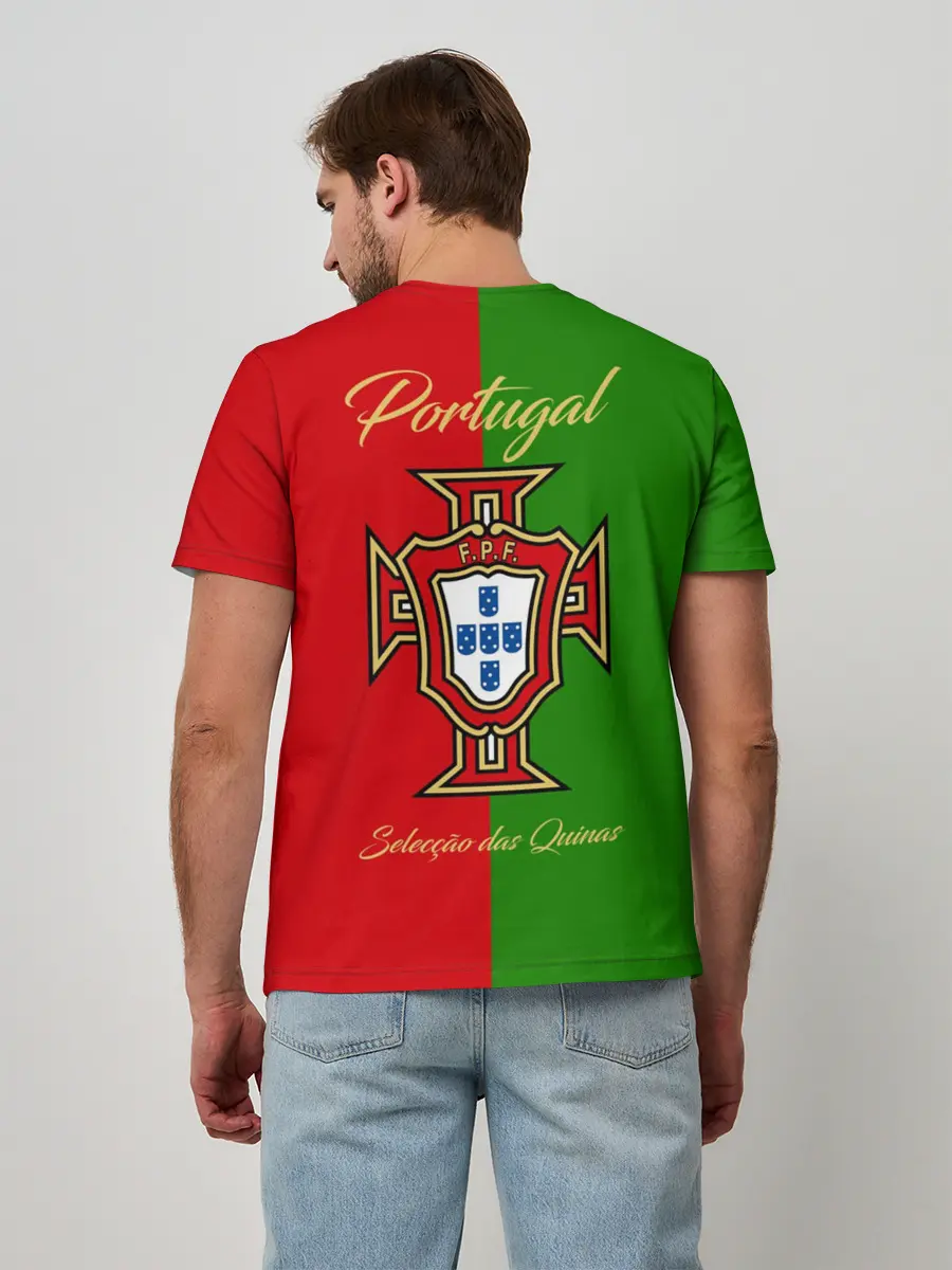 Мужская базовая футболка / Сборная Португалии