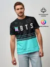 Мужская базовая футболка / BTS / БТС