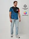 Мужская базовая футболка / BMW - Racing
