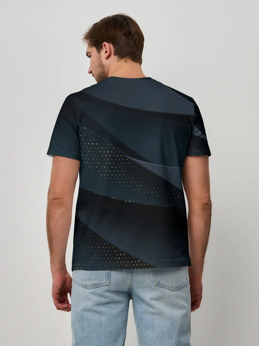 Мужская базовая футболка / Алькантара