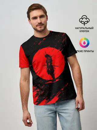 Мужская базовая футболка / САМУРАИ | SAMURAI
