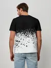 Мужская базовая футболка / горизонт спрей оверлорд