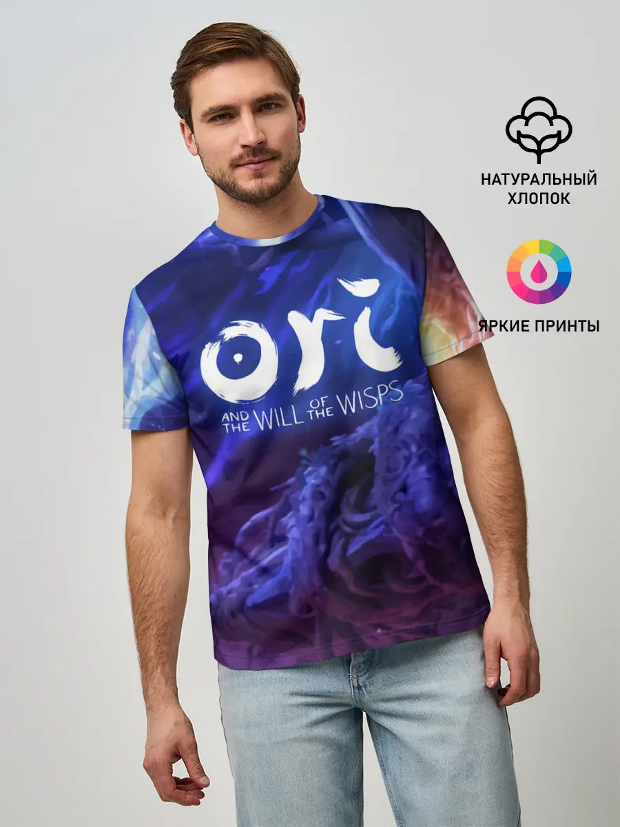 Мужская базовая футболка / Ori and the Will of the Wisps
