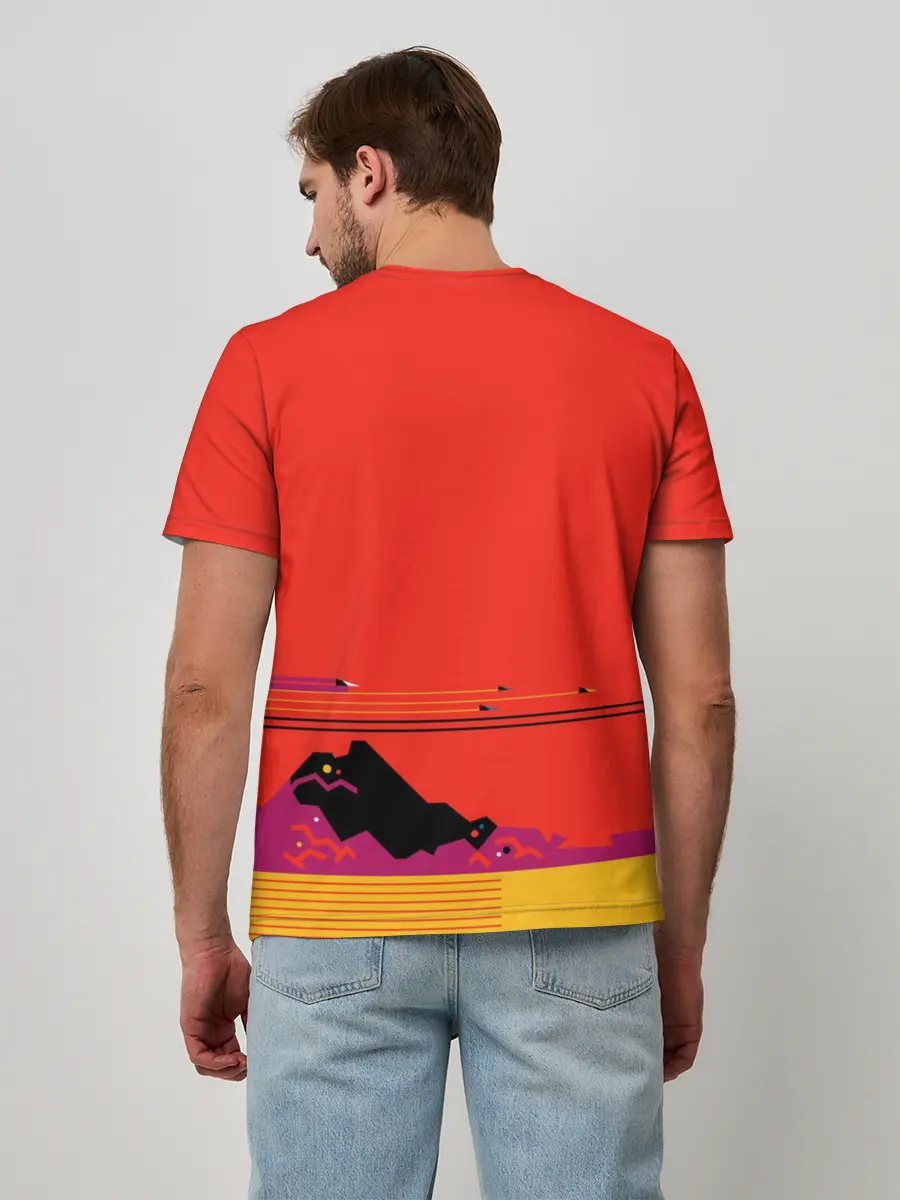 Мужская базовая футболка / Марс