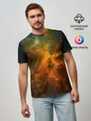 Мужская базовая футболка / Cosmos