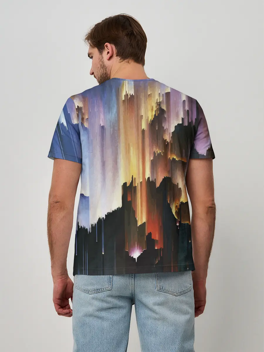 Мужская базовая футболка / Space