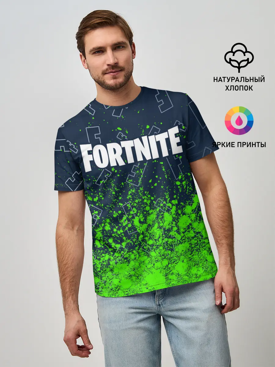 Мужская базовая футболка / FORTNITE / ФОРТНАЙТ