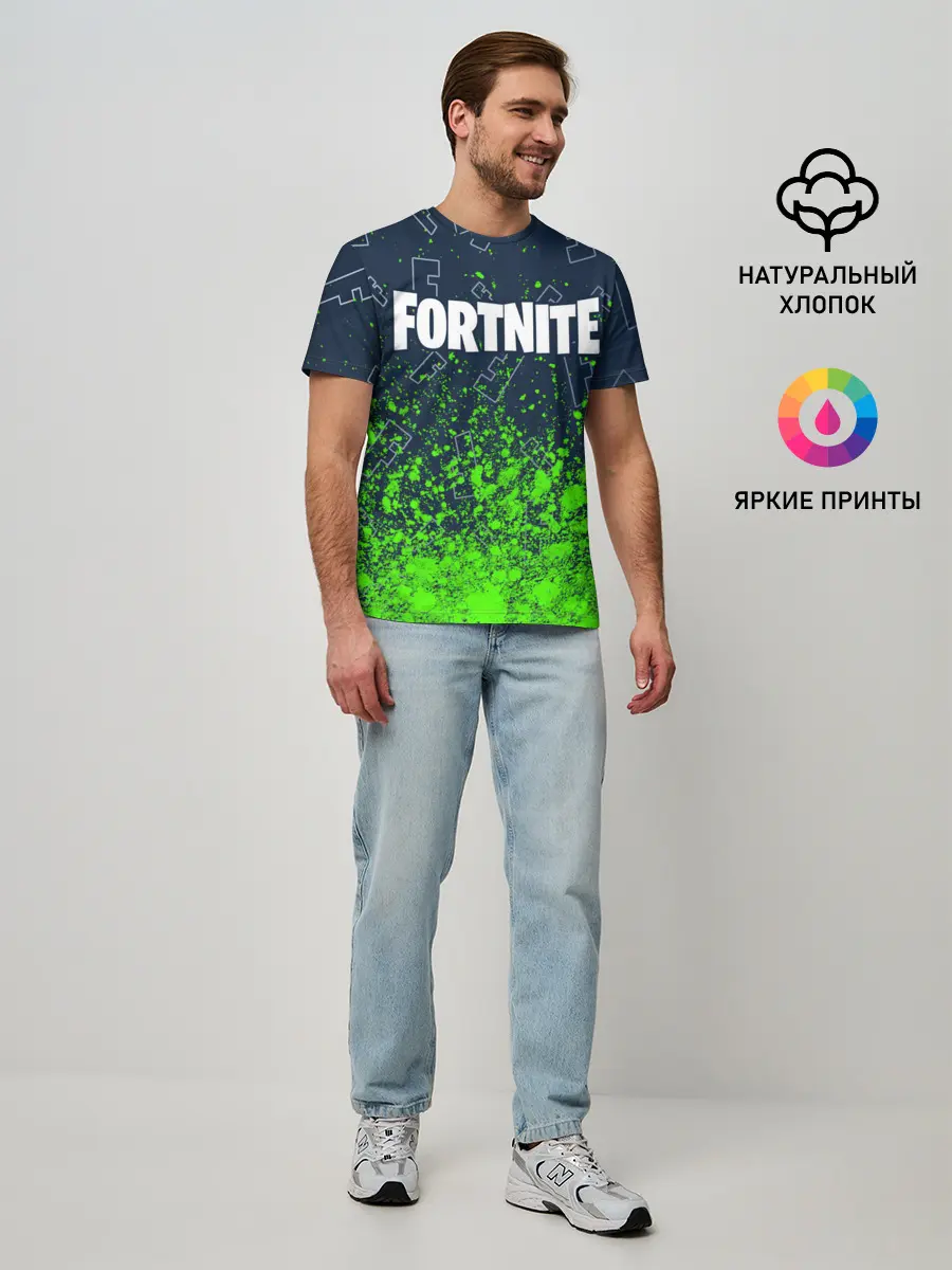 Мужская базовая футболка / FORTNITE / ФОРТНАЙТ