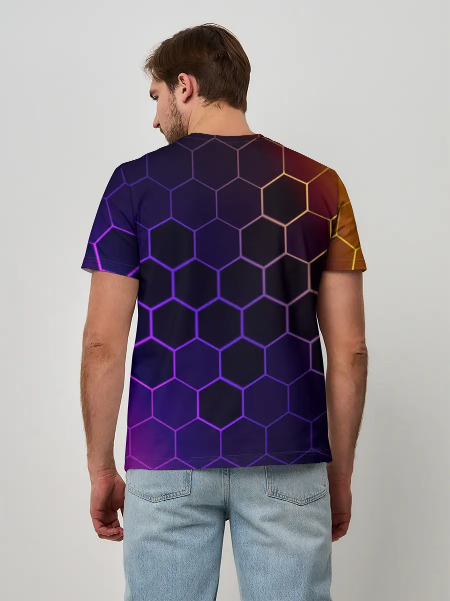 Мужская базовая футболка / AMONG US / АМОНГ АС