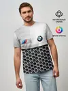 Мужская базовая футболка / BMW | Стальная решетка