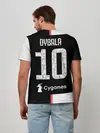Мужская базовая футболка / Дибала Форма 19/20 Домашняя